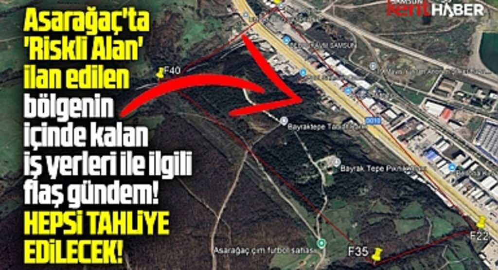 Samsun'da flaş gündem! Asarağaç'ta işyerleri tahliye edilecek!