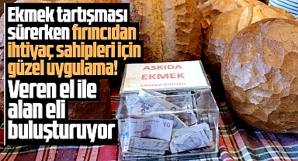 Samsun'da Lise Ekmek Fırınından ihtiyaç sahipleri için güzel proje