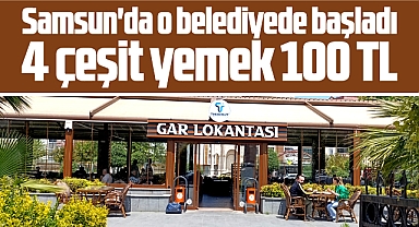 Samsun'da o belediyede halk lokantası hizmetine başladı