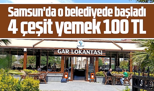 Samsun'da o belediyede halk lokantası hizmetine başladı