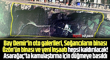 Samsun'da riskli alan Asarağaç'ta kamulaştırma için düğmeye basıldı