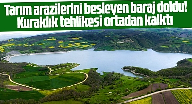 Samsun'da Vezirköprü Barajında kuraklık tehlikesi ortadan kalktı
