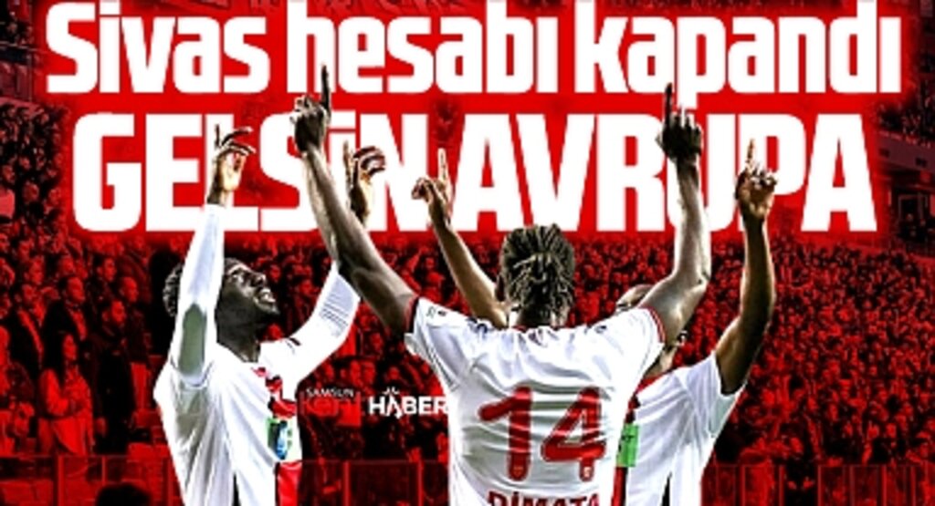 Samsunspor Sivasspor hesabını kapattı! Samsunspor 1-0 yendi