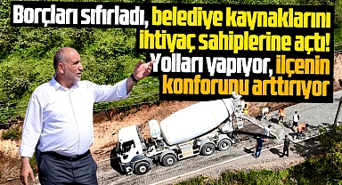 Samsun'da Canik Belediyesi ulaşım konforu için yeni yollar yapıyor
