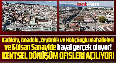 Samsun'da İlkadım ve Gülsan'da Kentsel Dönüşüm hayali gerçek oluyor!