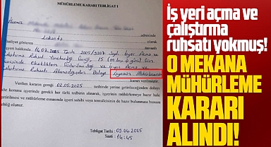 Samsun'da o restorana şok mühürleme tebligatı!