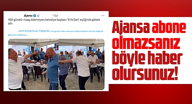 Samsun'da Tekkeköy Belediyesi haber ajansının hedefine girdi!