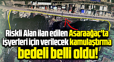 Samsun Asarağaç'ta işyerlerine verilecek kamulaştırma bedeli belli oldu!