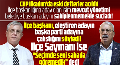 Samsun CHP İlkadım İlçe'de yerel seçim kavgası! Birbirlerini suçladılar!
