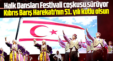 Samsun'da 35'inci Uluslarası Halk Dansları Festivali büyük ilgi görüyor