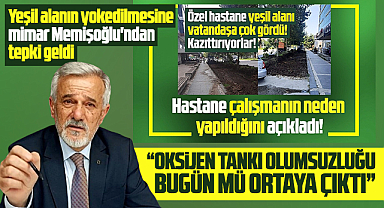 Samsun'da Büyük Anadolu Hastanesine Memişoğlu'ndan yeşil alan tepkisi!