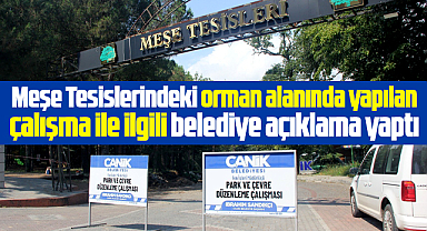 Samsun'da Canik Belediyesi'nden Meşe Tesisi ve orman iddialarına açıklama!