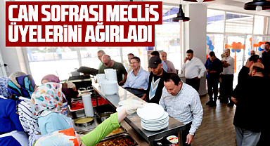 Samsun'da Canik Belediyesi'nin Can Sofrası SBB Meclis üyelerini ağırladı