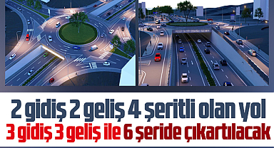 Samsun'da o caddede 4 şeritli olan yol, 6 şeride çıkartılacak!