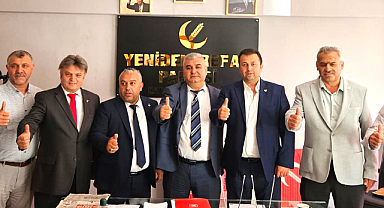 Samsun Havza'da YRP İlçe Başkanlığı görevine Mustafa Turan seçildi