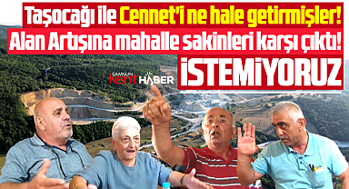 Samsun'un Ladik ilçesinde ROK Madenciliğin ÇED toplantısında gerginlik çıktı 