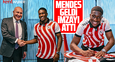 Samsunspor, Joe Mendes ile 5 yıllık sözleşme imzaladı