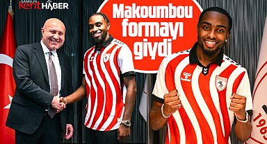 Samsunspor Makoumbou'yu transfer etti! Makoumbou formayı giydi