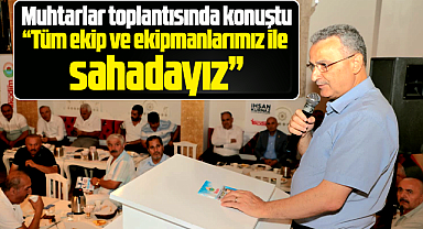 İlkadım Belediye Başkanı Kurnaz açıkladı! Tüm ekipmanlarımız ile sahadayız