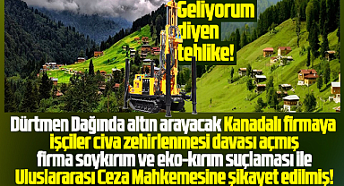 Samsun'a geliyorum diyen tehlike! Alaçam için altın ruhsatı alan Kanadalı firma