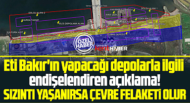 Samsun'da asit depoları için endişelendiren açıklama! Çevre felaketi olur!