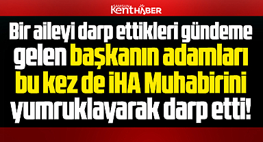 Samsun'da İHA Muhabiri Ünsal Karka'yı Tekkeköy Belediyesinde darp ettiler
