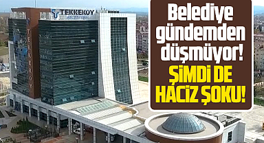 Samsun'da Tekkeköy Belediyesinde şok! 10 araca haciz konuldu!