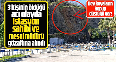 Samsun'da 3 kişinin öldüğü heyelan faciasında 2 kişi gözaltına alındı