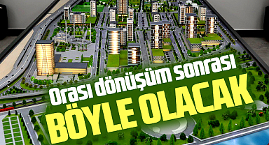 Samsun'da Gülsan ve eski Sanayi'de dönüşüm! İşte kavuşağı yeni görünüm!