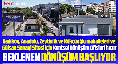 Samsun'da İlkadım ve Gülsan için Kentsel Dönüşüm Ofisleri açılacak
