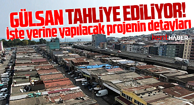 Samsun Gülsan Sanayi'de tahliye süreci başladı! İşte yerine yapılacak proje