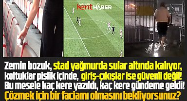 Samsunspor stadında bu sorunları çözmek için faciamı bekleniyor!