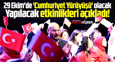 Atakum Belediye Başkanı Türkel Cumhuriyet Bayramı etkinliklerini açıkladı