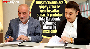 Canik Belediyesi OKA ile kadınlar için yapay zeka protokolü imzaladı