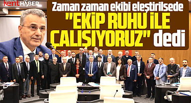 İlkadım Belediyesinde başkan, müdür ve yardımcılarla toplantı yaptı