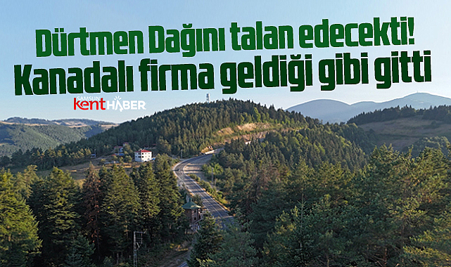 Samsun'un Alaçam ilçesinde Centerra Gold'un altın arama ruhsatı iptal edildi