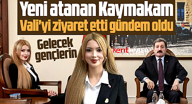 Samsun'un Ladik ilçe Kaymakamı Tuğçe Orhan güzelliği ile gündem oldu
