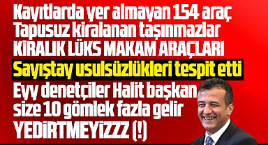 Samsun Büyükşehirdeki usulsüzlükleri Sayıştay tespit etti