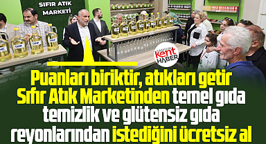 Samsun'da bu markette para geçmiyor! Atık getir ücretsiz alışveriş yap!