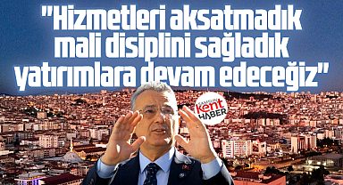 Samsun'da İlkadım Belediyesi mali disiplini sağladı!