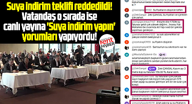 Samsun'da su faturalarında TEFE-TÜFE kaldırılsın teklifi reddedildi