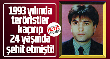 Samsun Havza'da şehit öğretmen Ahmet Kural'ın annesi ziyaret edildi