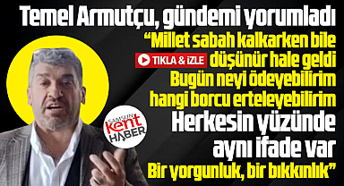 Samsun Kent Haber yazarı Temel Armutçu gündemi video yorum ile değerlendirdi