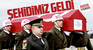 Samsunlu şehit Emre Altıok'un naaşı Samsun'a getirildi