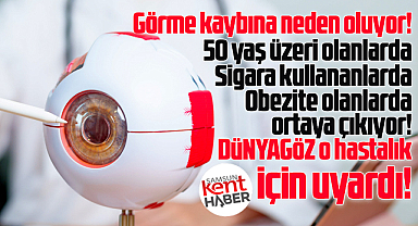 Dünyagöz'den 50 yaş üzeri ve sigara kullananlara sarı nokta uyarısı!