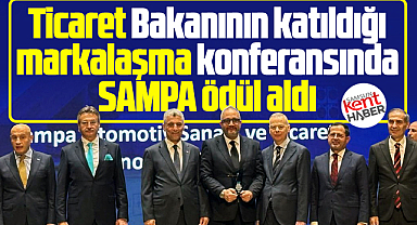SAMPA Otomotiv Turquality 20. yılı etkinliğinde ödül aldı