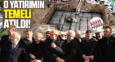 Samsun Büyükşehir Belediyesi o yatırımın temelini attı