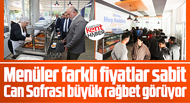 Samsun'da Canik Belediyesi'nin Can Sofrası büyük rağbet görüyor