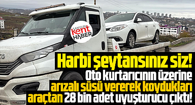 Samsun'da zehir tacirlerinden, şeytana pabuçunu ters giydirecek yöntem!