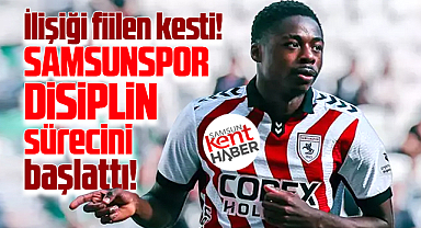Samsunspor'dan flaş Musaba açıklaması! Disiplin süreci başlatıldı!